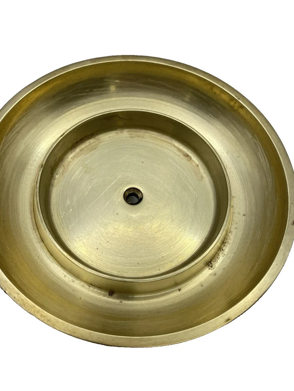 Vintage Solid Brass Incense Holder Candle Stand 3 Leg Made In India